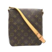 Louis Vuitton Vintage Pre-owned Canvas louis-vuitton-vskor Brown, Dam