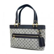 Louis Vuitton Vintage Pre-owned Tyg louis-vuitton-vskor Blue, Dam