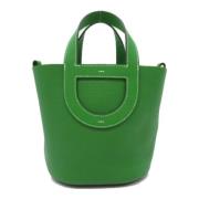 Hermès Vintage Pre-owned Laeder handvskor Green, Dam