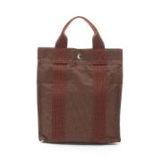 Hermès Vintage Pre-owned Canvas ryggsckar Brown, Unisex