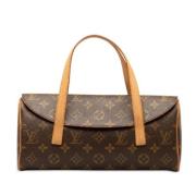 Louis Vuitton Vintage Pre-owned Canvas handvskor Brown, Dam