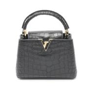 Louis Vuitton Vintage Pre-owned Laeder handvskor Black, Dam