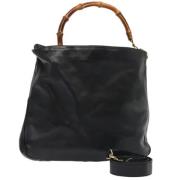 Gucci Vintage Pre-owned Laeder handvskor Black, Dam