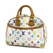 Louis Vuitton Vintage Pre-owned Tyg handvskor White, Dam