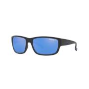 Arnette Black/Blue Bushwick Sunglasses Black, Herr