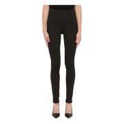 Calvin Klein Skinny Leggings för kvinnor Black, Dam