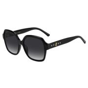 Jimmy Choo Svart Acetat Dam Solglasögon Black, Dam