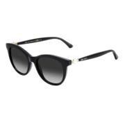 Jimmy Choo Svart Acetat Dam Solglasögon Black, Dam