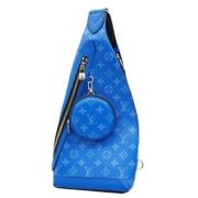 Louis Vuitton Vintage Pre-owned Tyg louis-vuitton-vskor Blue, Herr