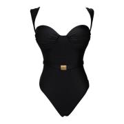 Sand Amelia Swimsuit - Snyggt Badkläder Black, Dam