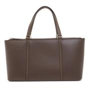 Burberry Vintage Pre-owned Laeder handvskor Brown, Dam