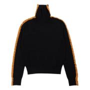 Essentiel Antwerp Bi Color Turtleneck i Svart Black, Dam