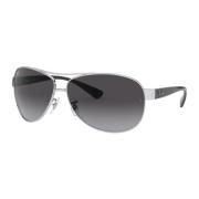 Ray-Ban RB 3386 Sungles, Black Silver/Dark Grey Shaded Gray, Unisex