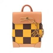 Louis Vuitton Vintage Pre-owned Canvas handvskor Orange, Dam