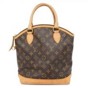 Louis Vuitton Vintage Pre-owned Tyg handvskor Brown, Dam