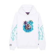 Octopus Lich King Hoodie Dungeons Dragons Vit White, Herr