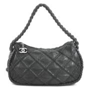 Chanel Vintage Pre-owned Laeder chanel-vskor Black, Dam