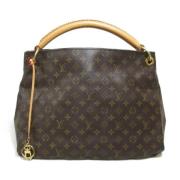 Louis Vuitton Vintage Pre-owned Canvas handvskor Brown, Dam