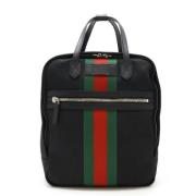 Gucci Vintage Pre-owned Canvas ryggsckar Black, Dam