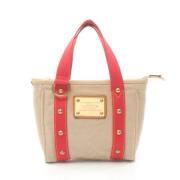 Louis Vuitton Vintage Pre-owned Laeder louis-vuitton-vskor Beige, Dam