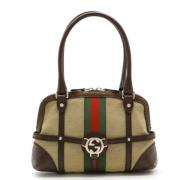 Gucci Vintage Pre-owned Canvas gucci-vskor Multicolor, Dam