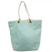 Gucci Vintage Pre-owned Canvas gucci-vskor Blue, Dam