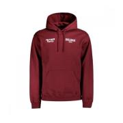 Iuter Röd Jewel Hoodie Bomull Höst/Vinter 2023 Red, Herr