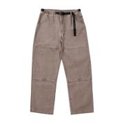 Gramicci Canvas Mountain Pant med integrerat bälte Beige, Herr