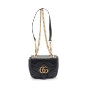 Gucci Vintage Pre-owned Laeder gucci-vskor Black, Dam