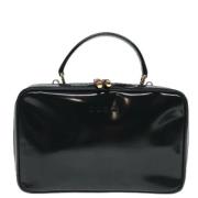 Gucci Vintage Pre-owned Laeder kuvertvskor Black, Dam