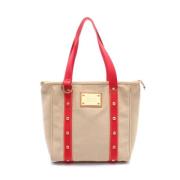 Louis Vuitton Vintage Pre-owned Canvas louis-vuitton-vskor Beige, Dam