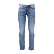 Calvin Klein Slim Fit Blå Bomulls Jeans Blue, Herr