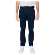 Tommy Jeans Klassiska Chinos Byxor Marinblå Blue, Herr