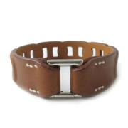 Hermès Vintage Pre-owned Laeder armband Brown, Dam