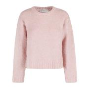 Dunst Mjuk Cloud Boucle Sweater Pink, Dam