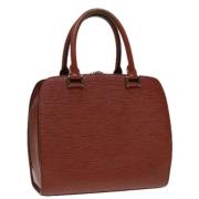 Louis Vuitton Vintage Pre-owned Laeder handvskor Brown, Dam