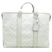 Louis Vuitton Vintage Pre-owned Tyg handvskor White, Dam