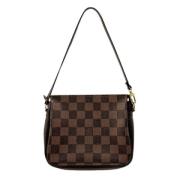 Louis Vuitton Vintage Pre-owned Canvas handvskor Brown, Dam