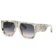 Philipp Plein Sunglasses White, Unisex