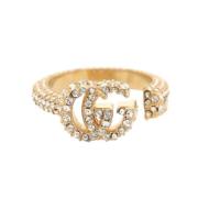 Gucci Vintage Pre-owned Metall ringar Yellow, Dam