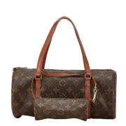 Louis Vuitton Vintage Pre-owned Canvas louis-vuitton-vskor Brown, Dam