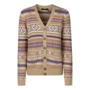 Ralph Lauren Kaila Långärmad Cardigan Multicolor, Dam