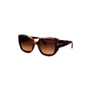 Tom Ford Ft1192 53F Sunglasses Brown, Dam