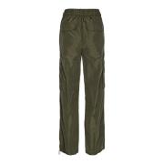 Sofie Schnoor Army Green Utility-Inspirerade Byxor Green, Dam