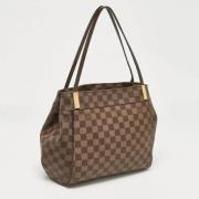 Louis Vuitton Vintage Pre-owned Canvas louis-vuitton-vskor Brown, Dam