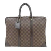 Louis Vuitton Vintage Pre-owned Canvas louis-vuitton-vskor Brown, Herr