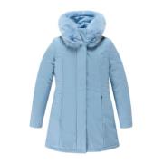 RefrigiWear Pälsjacka med Logosleeve Blue, Dam