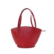 Louis Vuitton Vintage Pre-owned Canvas louis-vuitton-vskor Red, Dam