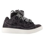 Lanvin Bomull sneakers Black, Dam