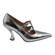 Jeannot Elegant Gunmetal Snörskor Gray, Dam